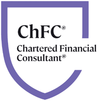 ChFC Chartered Financial Consultant Badge ChFC Chartered Financial Consultant Badge